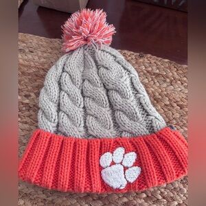 Clemson stocking hat Unisex and reversible